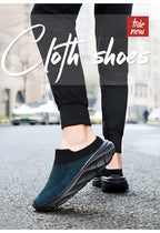 Men Slippers New Summer Breathable Home Indoor Slippers Men Thick Bottom Slides Fashion Walking Shoes Men chanclas de hombre