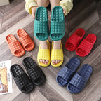 Home Bathroom Slippers Women Fashion Soft Sole EVA Indoor Slides Woman Sandals 2023 Summer Non-slip Woman Man Slippers