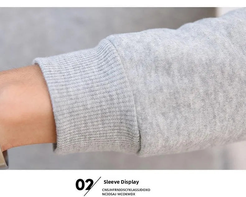 Men's round Ne Thiened Warm Underwear Set Youth Autumn Winter Thermal Clothing Long Sve Pants Home Clothes Innerwear