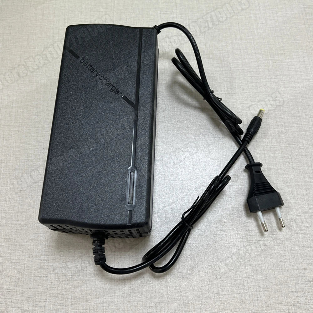 36V 48V 60V 72V Charger 2A 3A 5A Lithium Battery Pack 42 54.6 67.2 84V 10 13 16 20S DC EU Smart Intelligent Fast Charging Charge