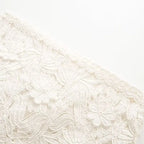 Women's Embroidery Crochet Hollow Shirts High Waist Skirt Suit Suit Mesh O-neck Full Sleeve Blouse Solid Color Skirt Set