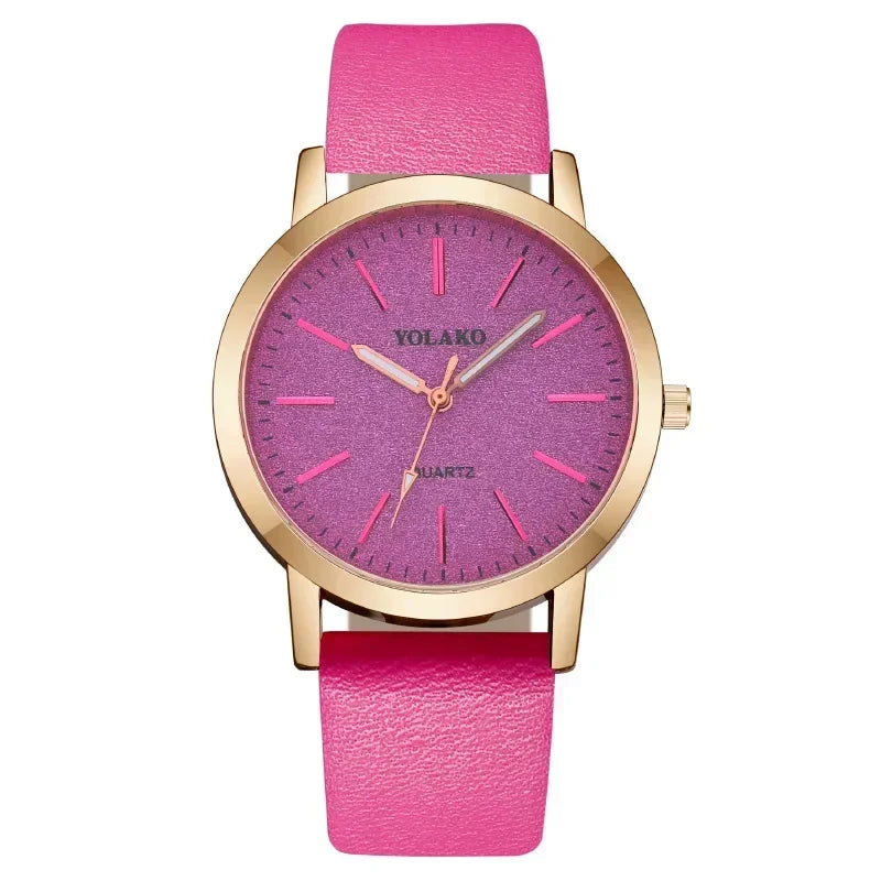 Women Watches Brand Luxury Fashion Ladies Watch Leather Watch Women Female Quartz Wristwatches Montre Femme Reloj Mujer