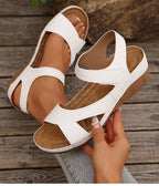 Women's Sandals 2025 Summer Sandals Women Heels Sandalias De Mujer Casual Wedges Footwear Summer Shoes Woman Soft Heeled Sandals