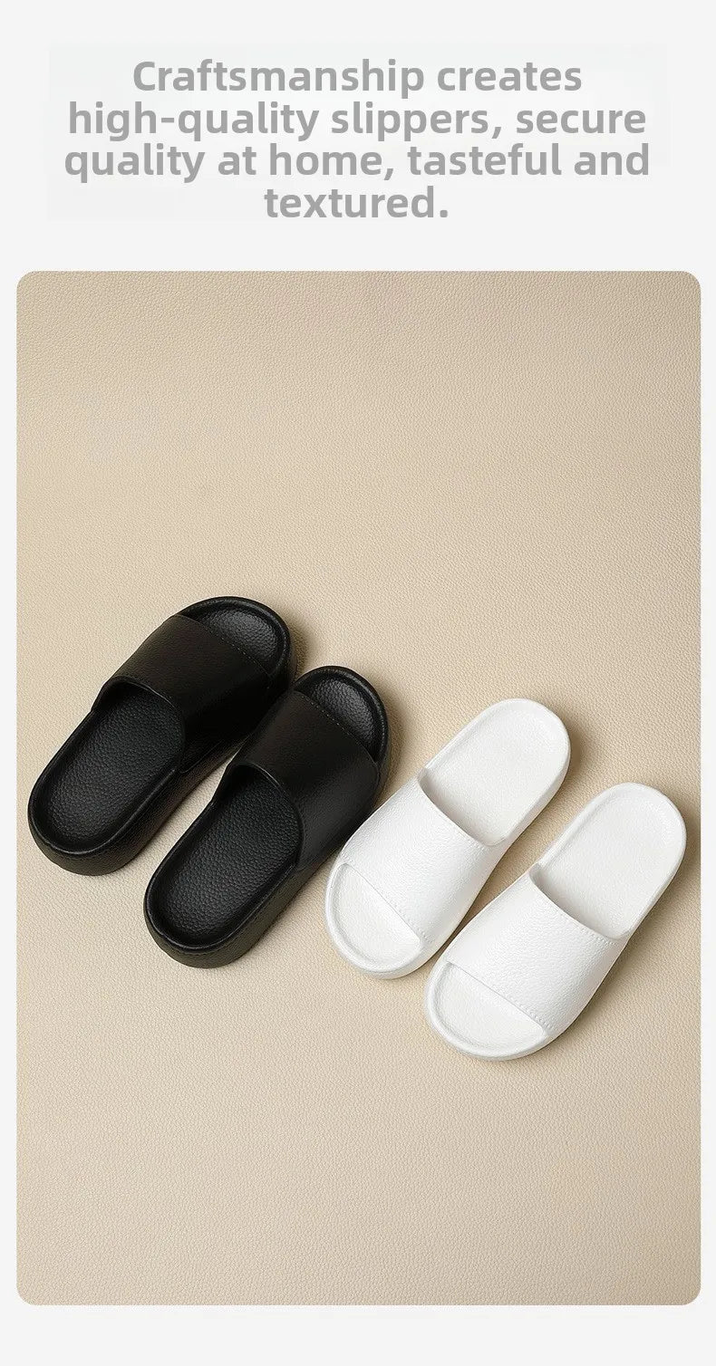 Women's Slippers for Summer Outdoor Wear, Non-slip, Thick-soled To Make You Look Taller, Cool Slippers for Home and Indoor Use