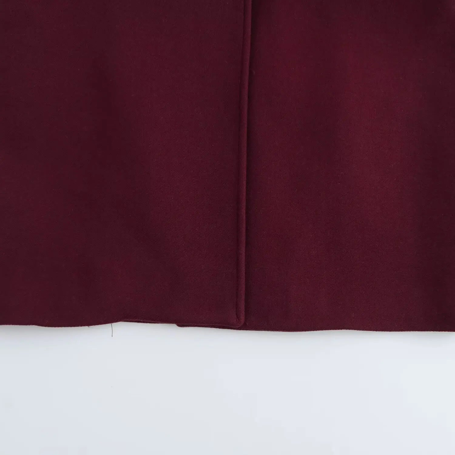 autumn and winter new women's clothing new fashion temperament pocket decoration loose slim blended coat jacket