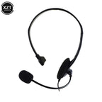 Operator Headphones Head-mounted With Noise Canceling Microphone One-ear Telephone Clear Call Headphones Single-Sided Headset