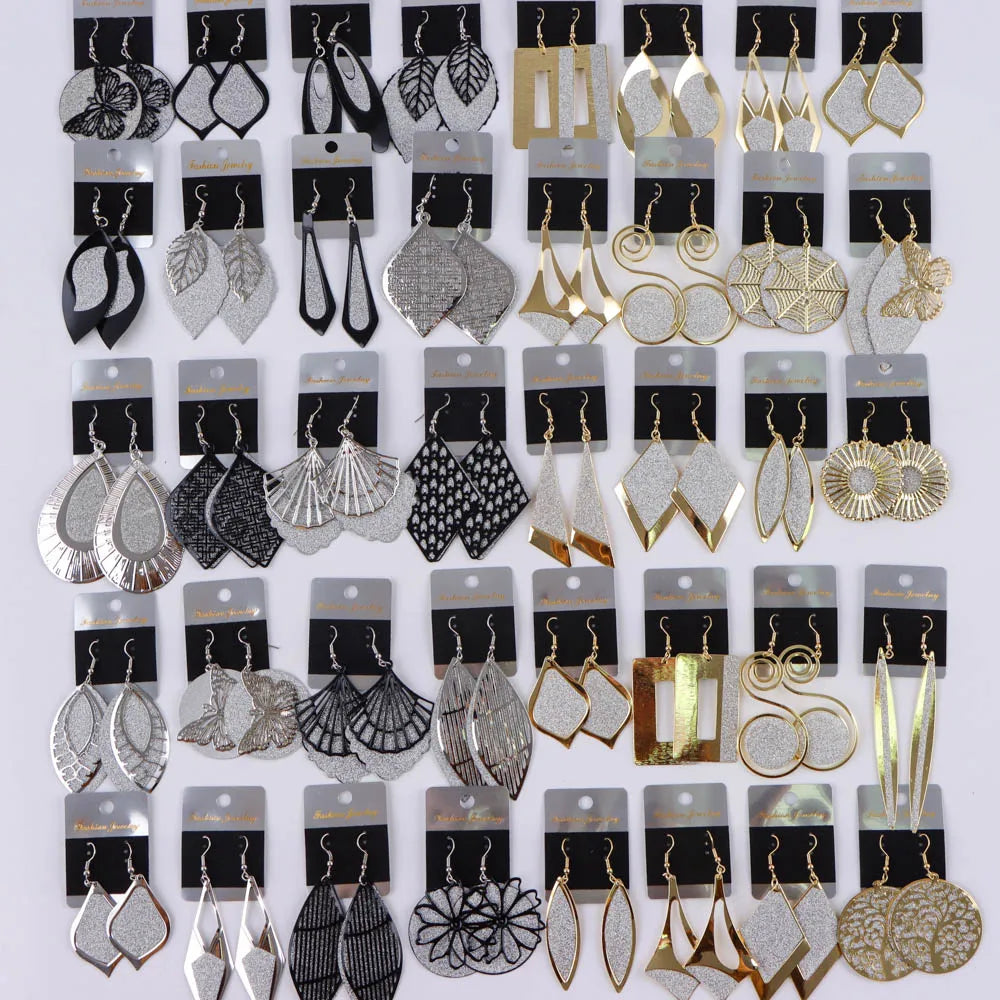 10Pairs/Lot Fashionable Women's Stainless Steel Earrings, Daily Jewelry Accessories Gifted To Friends, Randomly Shipped