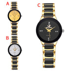 Couple Watches Women Luxury Famous Brand Lover's Watch For Men Casual Stainless Steel Watches Ladies Wristwatch Relogio Feminino