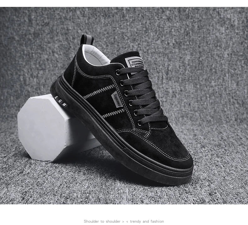 Men's Shoes 2025 New Spring Work Safety Shoes, Anti-slip, Wear-resistant, Versatile Casual Sports Work Shoes, Men's Board Shoes