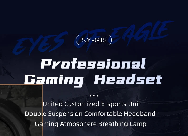 Headphones 3.5mm Wired Gaming Headset Earphones Music For PS4 Play Station 4 Game PC Chat computer With Microphone