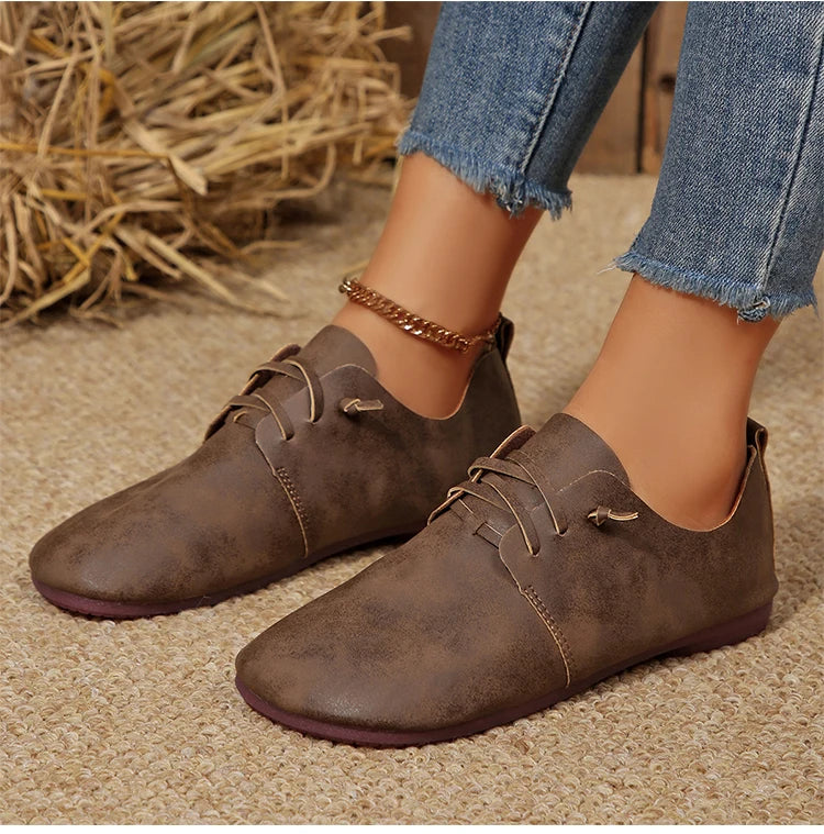 Woman Shoes Flat Heels Casual Shoes For Women's 2025 New Zapatos De Mujer Elegant Autumn Flats Women Footwear Casual Sneakers