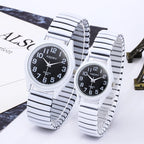 Casual Couple Watches Men Arabic Numerals Fashion Ladies Watch Quartz Wristwatch Pair