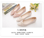 Woman Flats Shoes Rivet Spring Summer New Female Metal Pointed Toe Casaul Shoes Comfortable Flats Loafers Shoes