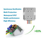 Battery Charger 9V-36V to 14.5V 12.6V 13.8V 4A-15A Constant Current  DC DC 12V Lithium Battery Chargers for Dual-battery System