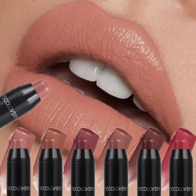 1PC Reduce Lip Lines, Three-dimensional Gloss, Rich Color, Silky Smooth, Moisturizing, Lipstick, Lip Makeup Cosmetic