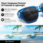Sunglasses set, anti-glare glasses, polarized sunglasses for myopia, anti-UV sunglasses