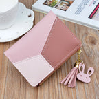 Fashion Wallets Coin Purse Lady Short Purses Portable Clutch Small Handbags Women Cards Holder PU Leather Foldable Money Bags