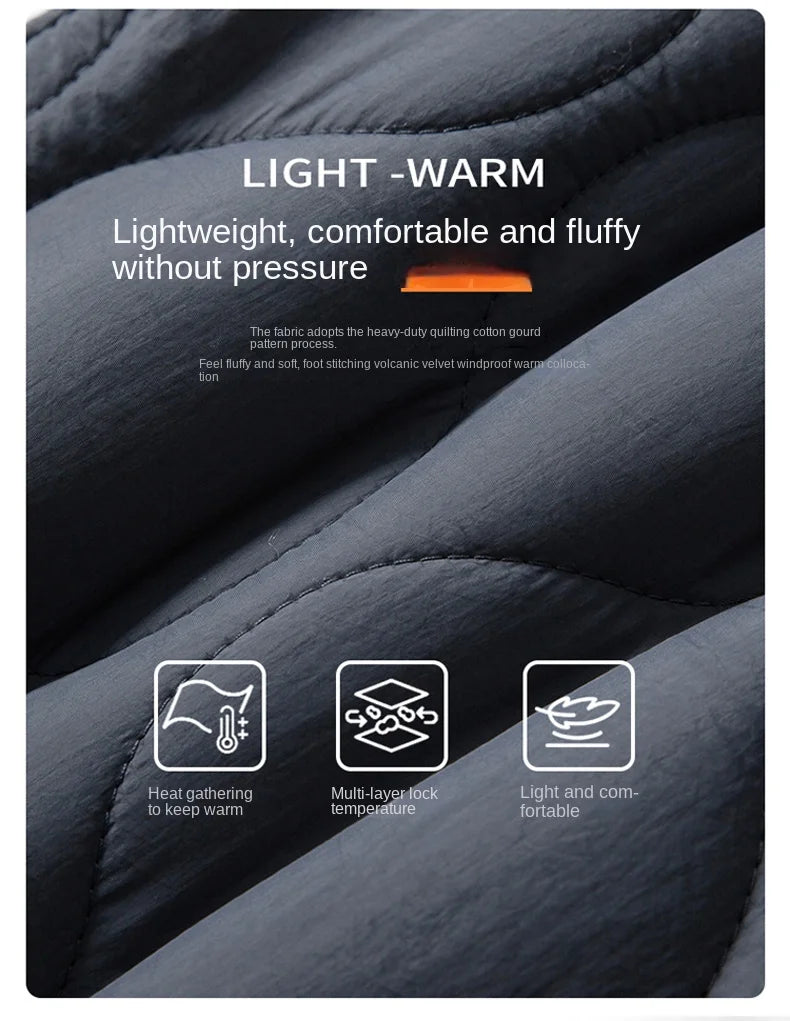 Winter Down Pants Men's Trendy Ski Waterproof Thick Fleece Warm Straight Cotton Trousers Women's Casual Cold-proof Padded Pants