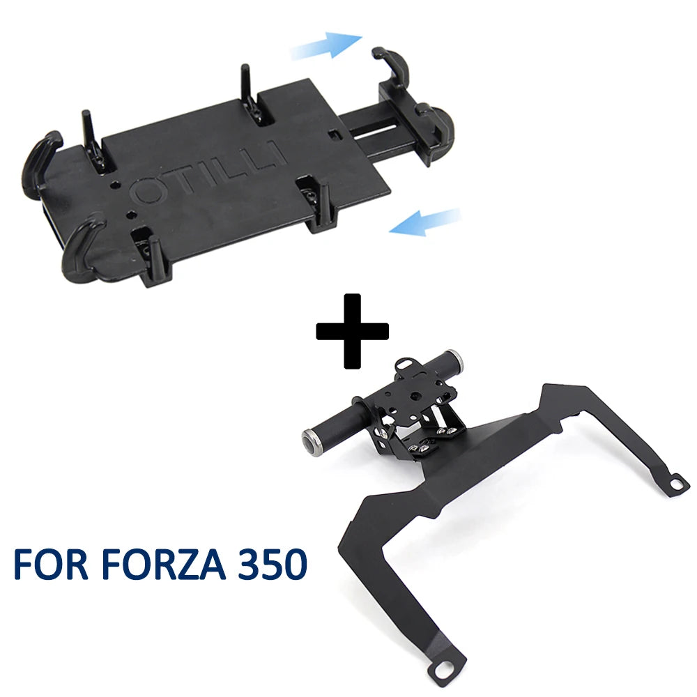 For Honda Forza 350 125 2020 2021 2022 New Motorcycle accessories Mobile phone holder GPS Navigation bracket