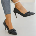 Women' Classics White High Heel Pumps Fashion Pointed Toe Banquet Dress Shoes Woman Plus Size Autumn Stiletto Heeled Pumps Mujer