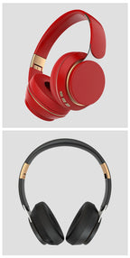 Hifi Wireless Headphones 9D Heavy Bass Surround Stereo Bluetooth Earphones Foldable Adjustable Support TF Card/AUX Play With Mic