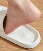 Women's Summer Slippers - Non-Slip Bathroom Sandals for Indoor/Outdoor, Soft Sole Cute House Slides for Couples & Men