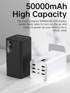 Power Bank 30000mAh With 20W PD 22.5W QC Quick Charging Powerbank Support FCP AFC  VOOC 22.5 Portable PoverBank 20000mAh