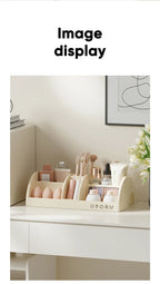Cosmetics Storage Box Home Dressing Table Desktop Large Capacity Multi-functional Skin Care Products Compartment Shelf