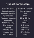 Hifi Wireless Headphones 9D Heavy Bass Surround Stereo Bluetooth Earphones Foldable Adjustable Support TF Card/AUX Play With Mic