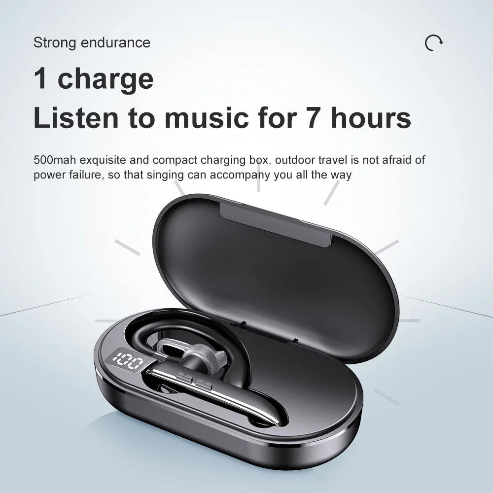 Handsfree YYK 530 Business Earbuds Single Wireless Car Driving Earphone Ear Hook Sport Headset  earphones
