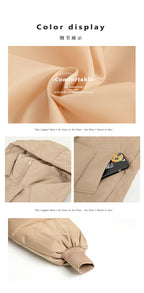 2024 New Winter and Autumn Women White Duck Down Hoodies Puffer Jackets Coats Warm Windproof Black White Coats