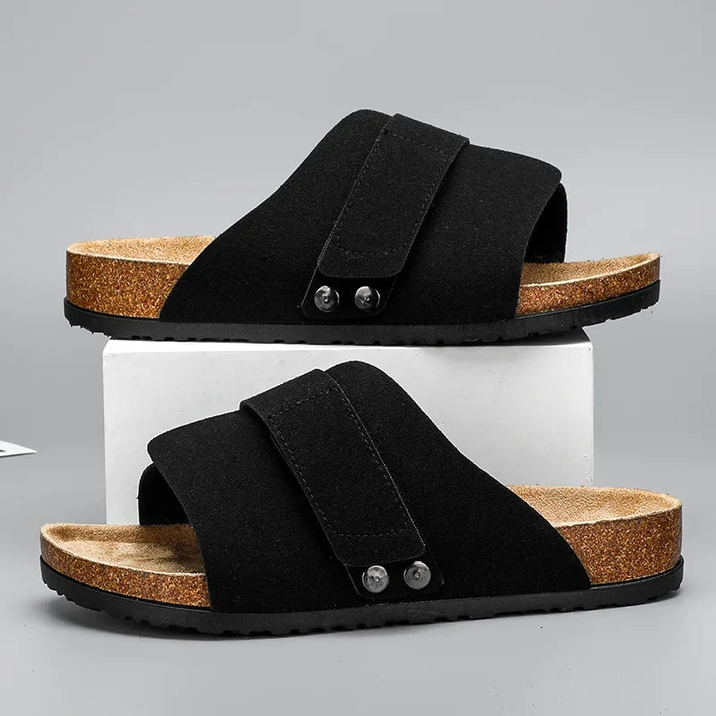 Men's Summer Sandals for Men Shoes Flat Sandals Trend 2024 Man Slippers Slipers Mens Soft Sandles High Quality Shoes Sandal Sale