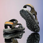 Summer New Sandals Men's Water Beach Breathable Quick Drying Shoes Comfortable Flat Bottom Non slip Sandals Driving Shoes