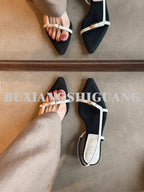 Women's Sandals Are Fashionable and High-end To Wear in Summer, Exquisite 2025 New Style with Skirts and Shoes