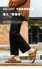 Men's Summer Sandals for Men Shoes Flat Sandals Trend 2024 Man Slippers Slipers Mens Soft Sandles High Quality Shoes Sandal Sale