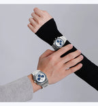 NAVIFORCE Luxury Couple Watches Set - Men's And Women's Fashion Quartz Wristwatches Waterproof Stainless Steel 2025 New Arrival