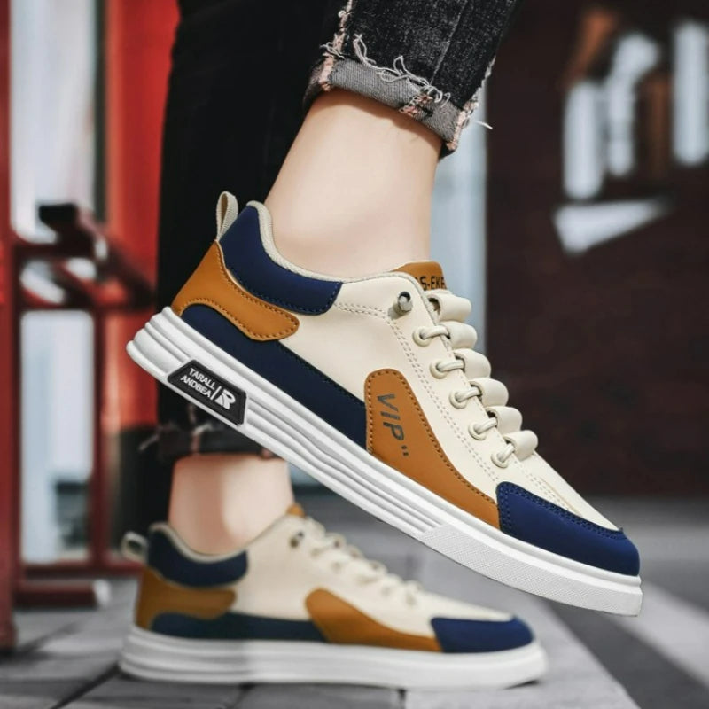 Men's Shoes Outdoor Sneakers Low Top Leather Male Loafers Trend Comfortable Running Shoes High Quality Slip on Men Casual Shoes