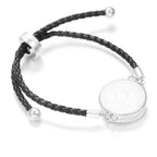 Aromatherapy Diffuser Flowers Rose Women Leather Perfume Bangle Essential Oil Locket Spiral Open Rhinestones Bracelet Jewelry