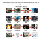 AEAW 14K Yellow Gold Round 0.7ctw Round Cut CVD HPHT Lab Diamond Earrings  for Women Engagement Wedding Bride Gift Fine Jewelry