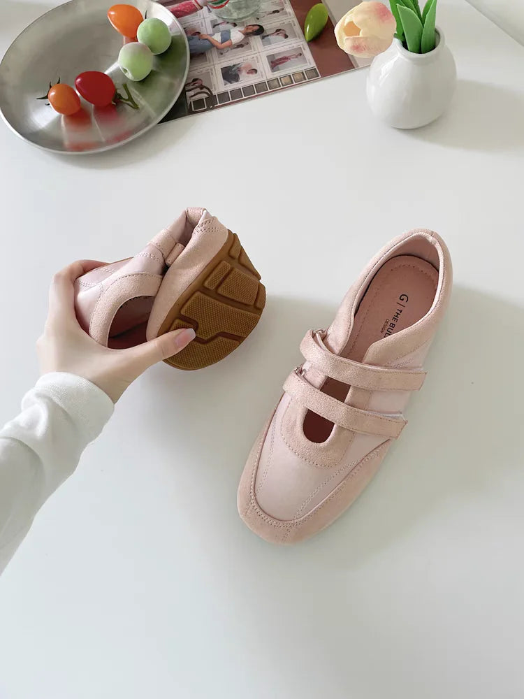 Flats Women's Sports Shoes Fashion Sneakers Casual Shallow Loafers Shoes Walking Ballet Shoes Trend Cozy Zapatillas De Mujer