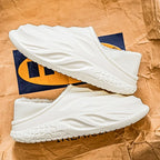 Slippers for Men Add Velvet Heel Covering Non-Slip Wear-resistant Waterproof Couple Women Home Shoes Shoes for Men Warm New