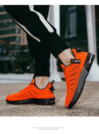 New Men Running Shoes Breathable Outdoor Sports Shoes Lightweight Sneakers for Men Comfortable Athletic Training Footwear