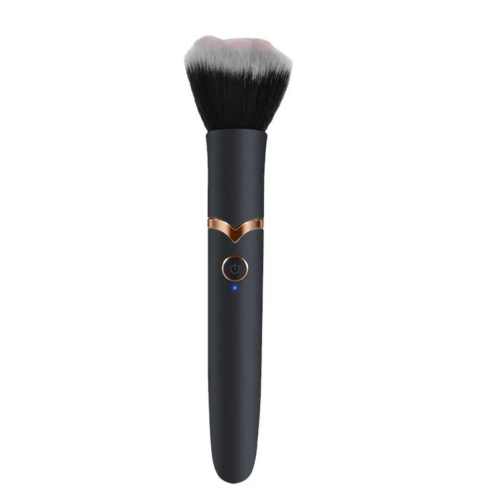 Electric Cosmetic Brush Foundation Blush Loose Powder Brush Tools Multifunctional Vibration Rechargeable Facial Makeup Brushes