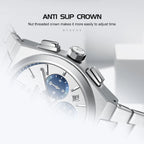 NAVIFORCE Luxury Couple Watches Set - Men's And Women's Fashion Quartz Wristwatches Waterproof Stainless Steel 2025 New Arrival