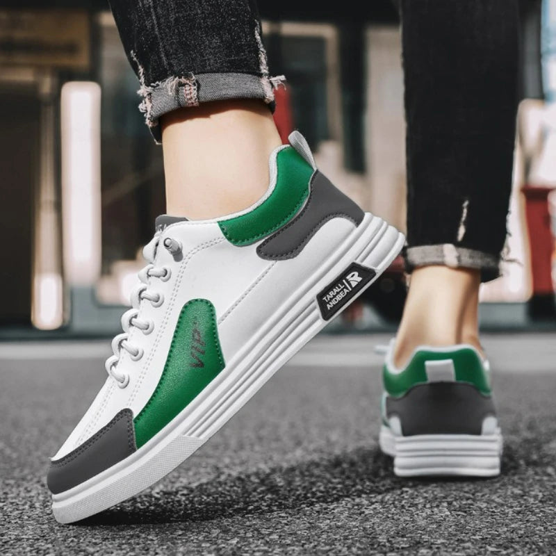 Men's Shoes Outdoor Sneakers Low Top Leather Male Loafers Trend Comfortable Running Shoes High Quality Slip on Men Casual Shoes