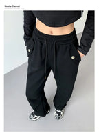 pants for women in autumn 2025 new loose fitting straight tube casual high waist wide leg pants women y2k streetwear Cargo pants