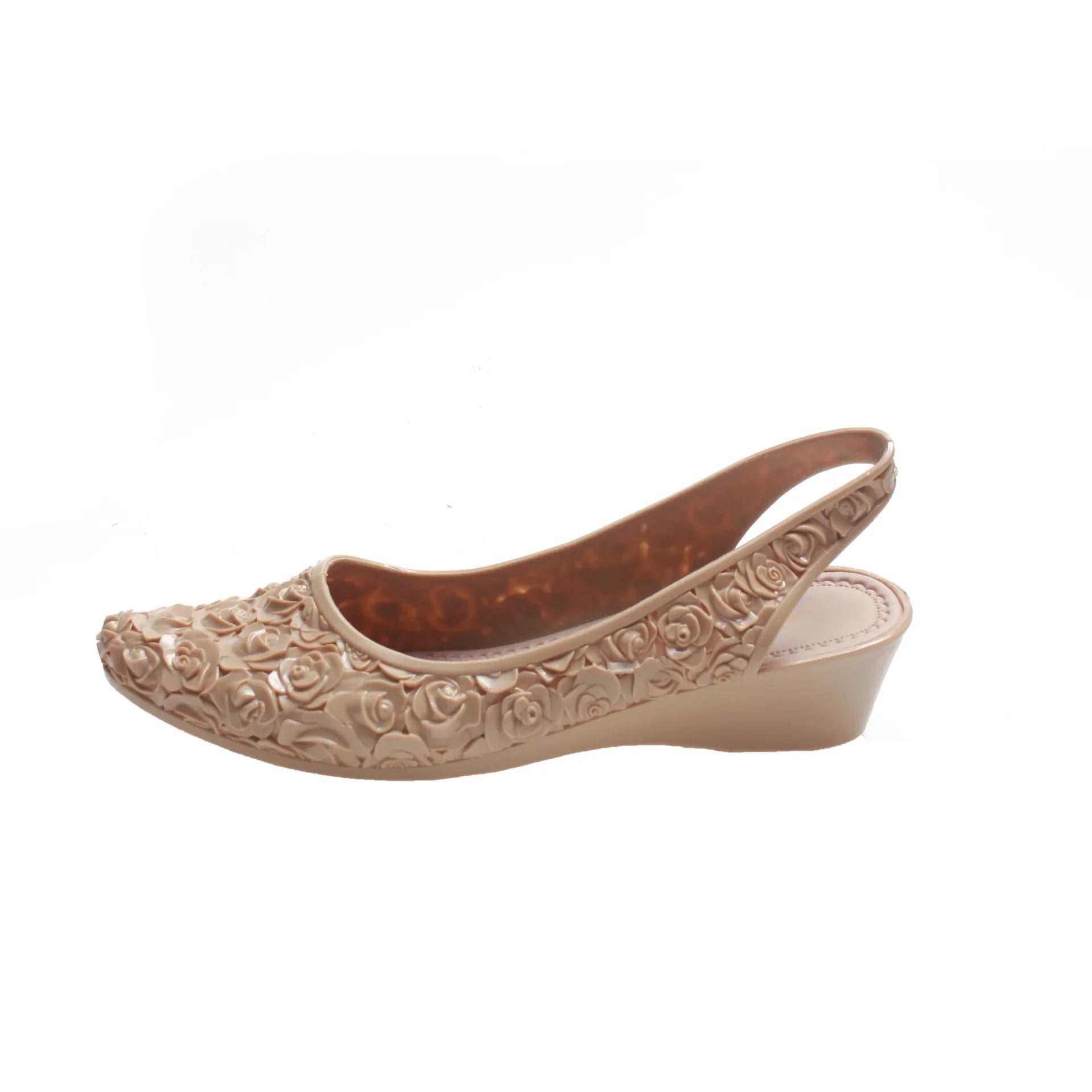 Women Sandals Soft Bottom Wedge Heels Single Shoes New Spring Summer Fashion Flower Sandalias Mujer Ladies Pointed Toe Sandals