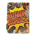 new My Hero Academia Cartoon Anime Short Wallet Vertical style with buttons can hold coins