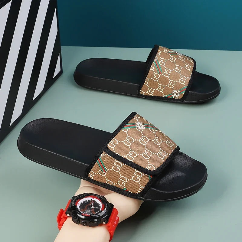 Men's Luxury Sandals Man 2024 High Quality Shoes Mens Sandal for Men Sandel Summer Shoes Sale Replica Brand Sandals Slipers Flat