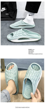 Men's and Women's Slippers Are Lightweight Soft Soled Comfortable for Indoor and Outdoor Wear and Fashionable